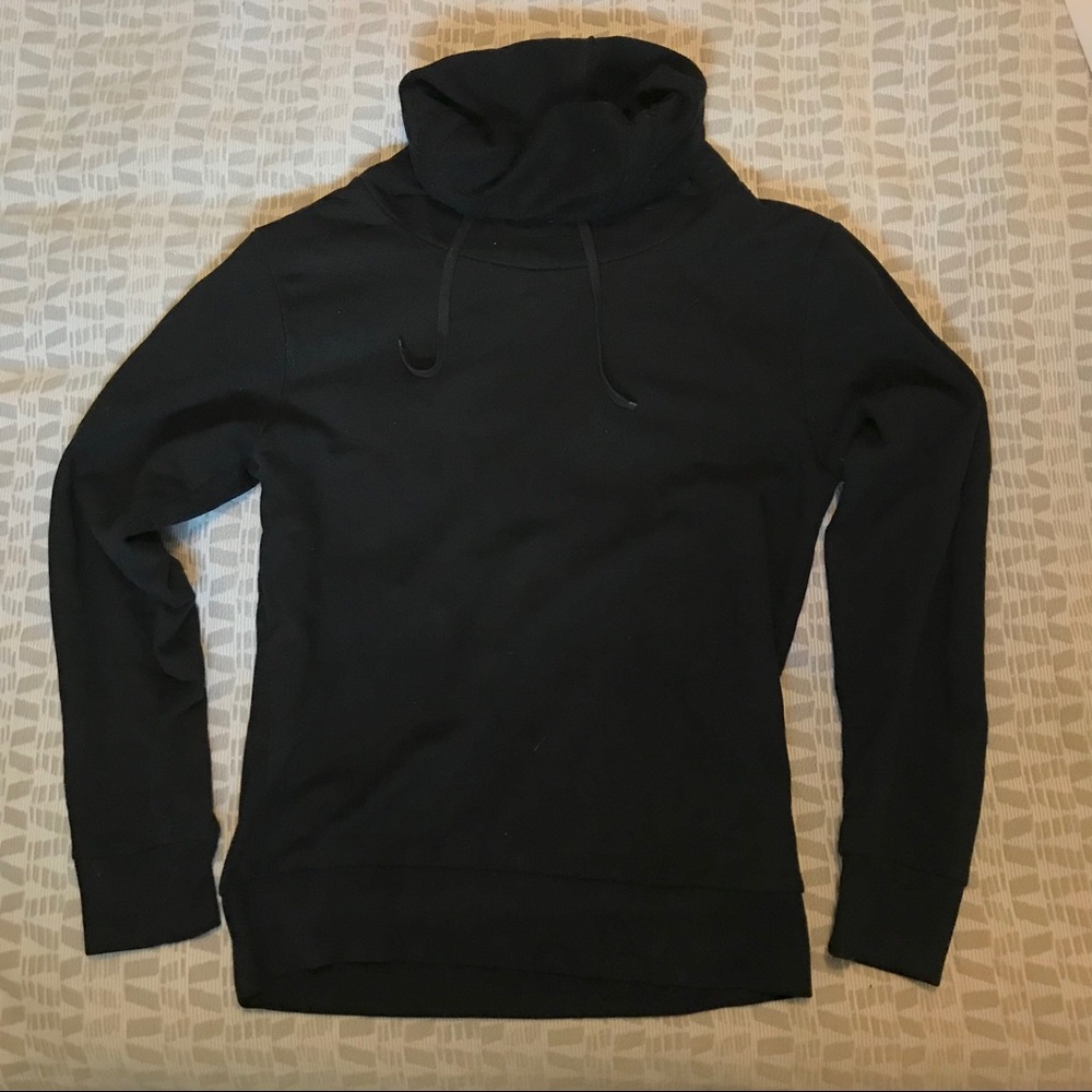 Zara cowl neck black sweater